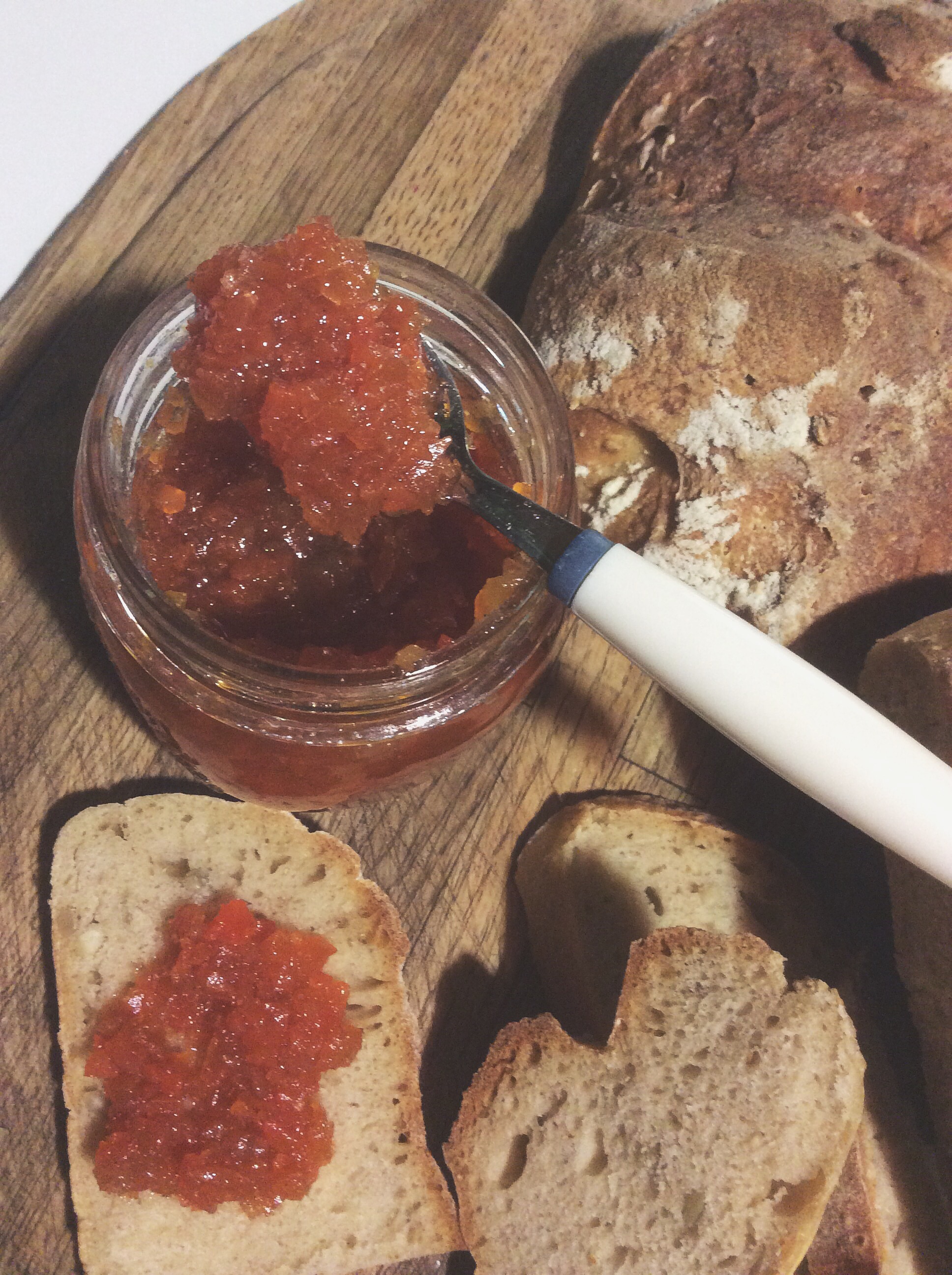 Marmellata di carote e pere, arancia e limone allo zenzero