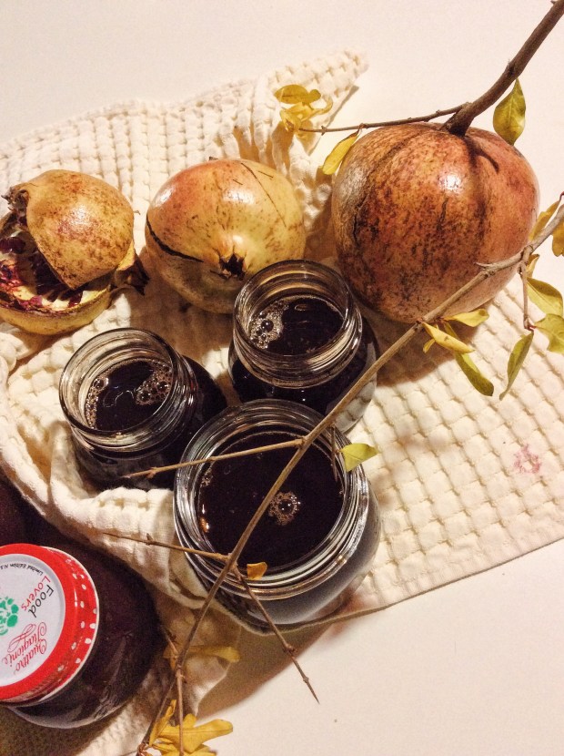 Sciroppo di melagrana al miele