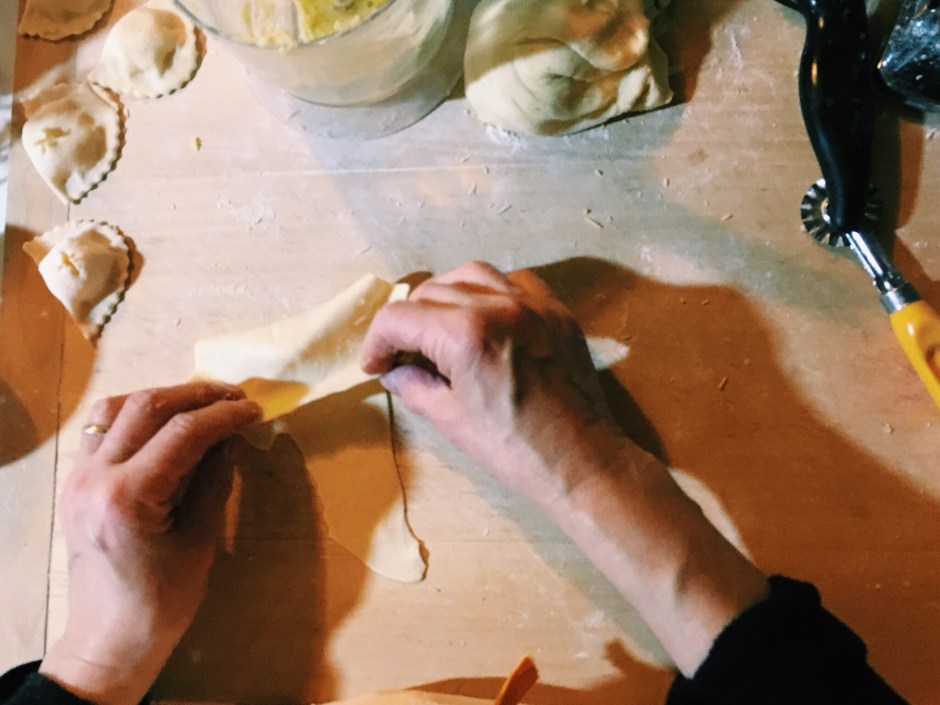 Richiudere la sfoglia